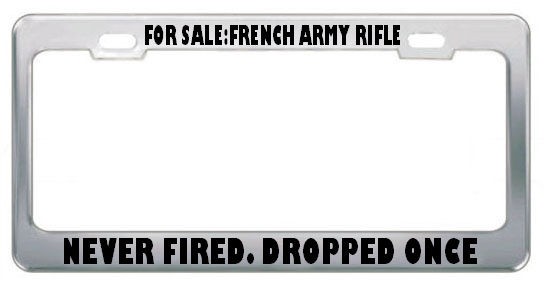 FOR SALE FRENCH ARMY RIFLE NEVER FIRED DROPPED ONCE GUNS LICENSE 