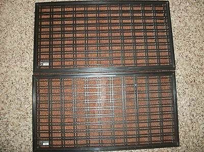 Vintage Fisher XP 66c Lattice Screens Very Nice Condition