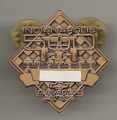   Bronze Pit Badge Emerson Fittipaldi Marlboro Team Penske