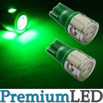   175 194 2825 2827 Green High Power Interior Dome Map Lights Bulbs #G2