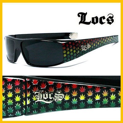 black gangster sunglasses locs