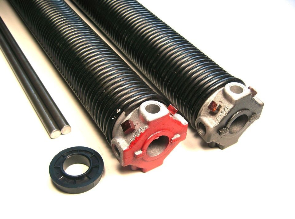 Garage Door Torsion Springs 225 X 2 1/4 X 21   30 With Winding Rods 