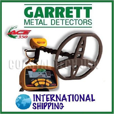 SPECIAL GARRETT ACE 350 METAL DETECTOR + HEADPHONES 