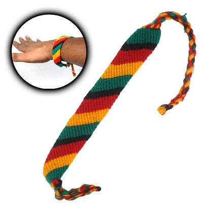 Rasta Wrist Bracelet Negril Reggae Marley Jamaica 12