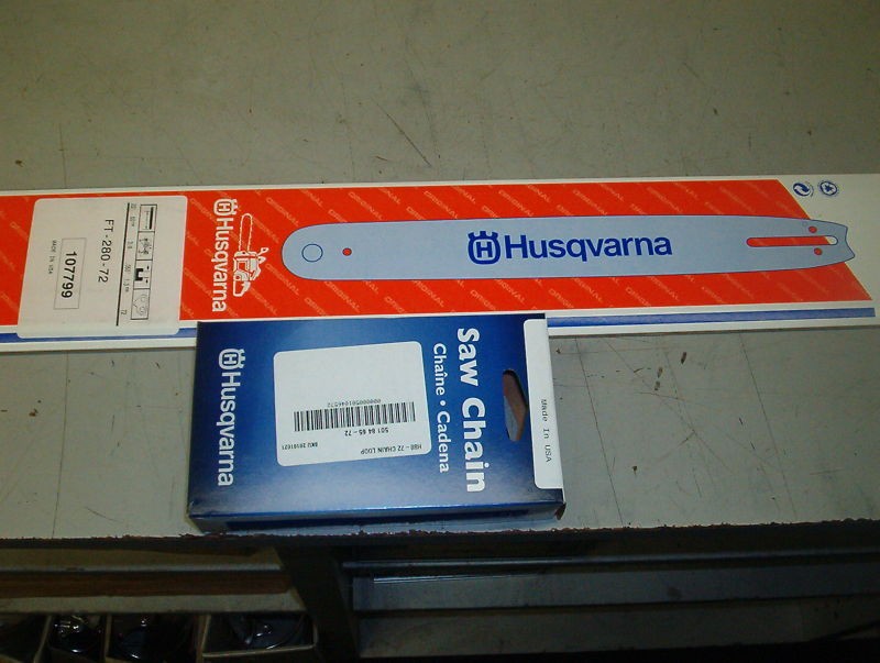 HUSQVARNA 20 BAR AND CHAIN RANCHER 55