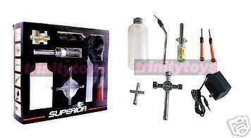 NITRO GLOW STARTER KIT SET FOR GAS RC R/C CAR TRUCK