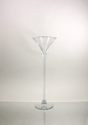 martini glass vases