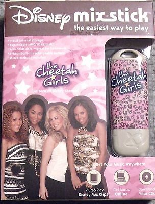 Brand new Disney Mix Stick  Player The Cheetah Girls