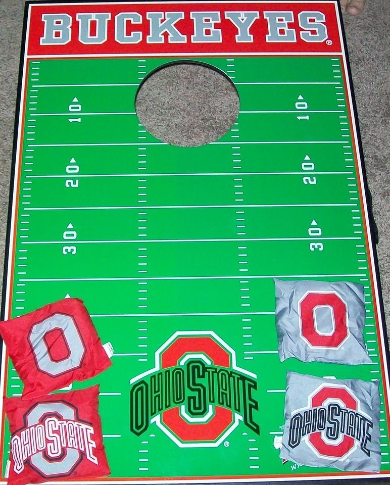 THE OHIO STATE UNIVERSITY BUCKEYES TAILGATE TRAVELING CORNHOLE BAG 