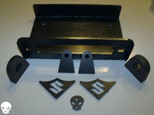 suzuki front bumper winch plate samurai tracker DIYkit