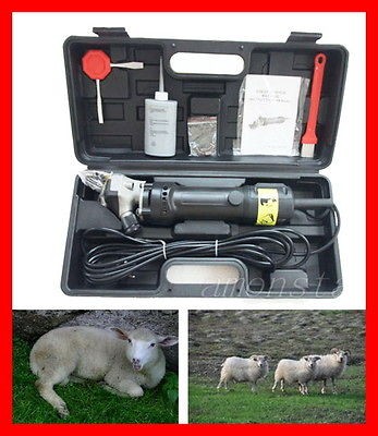 320W Electric SHEEP / GOATS SHEARING CLIPPER SHEARS A++