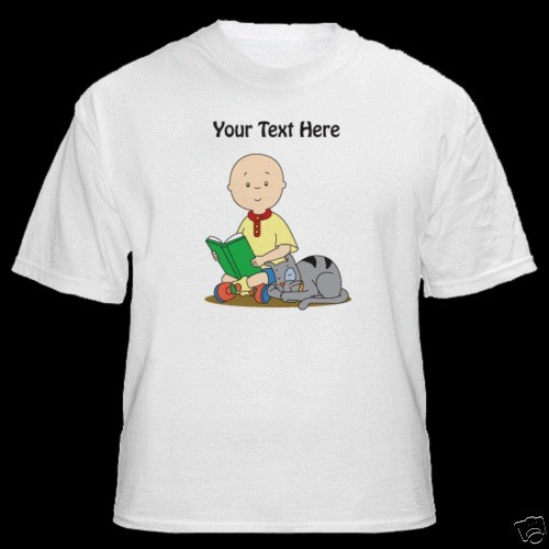 Caillou Gilbert The Cat Personalized New Shirt T Shirt