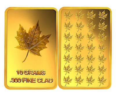 10g gold bar in Bullion