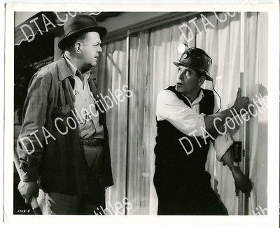 GAZEBO 8x10 PROMO STILL VG GLENN FORD JOHN MCGIVER MINING HELMET VG