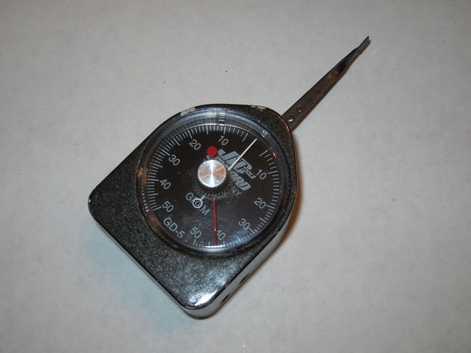 Jonard GD 5 50 Gram Force Tension Gauge / Dynamometer