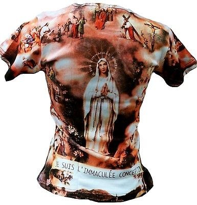 AVE MARIA HEIL MARY MADONNA Religion Story Tattoo Vintage Designer ViP 