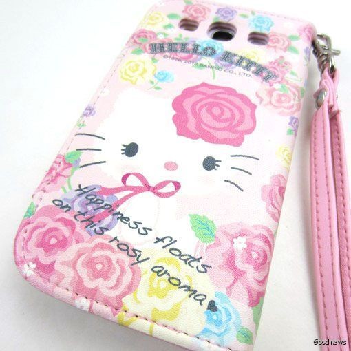 New Hello Kitty Flip Wallet Leather Case Cover For Samsung Galaxy S 3 