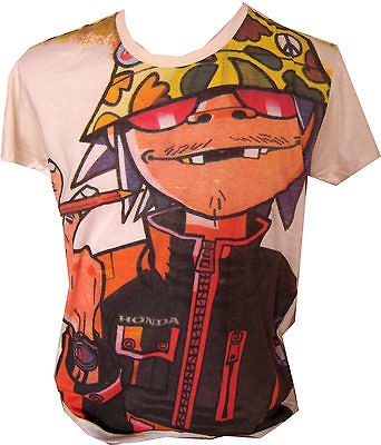 NEW Gorillaz t shirt size L 22 x 29 inch. (gorillaz37)