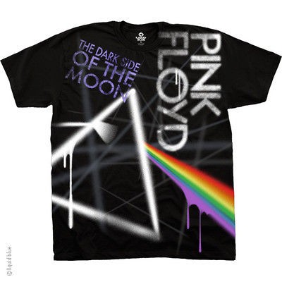 New PINK FLOYD Dark Side Graffiti T Shirt