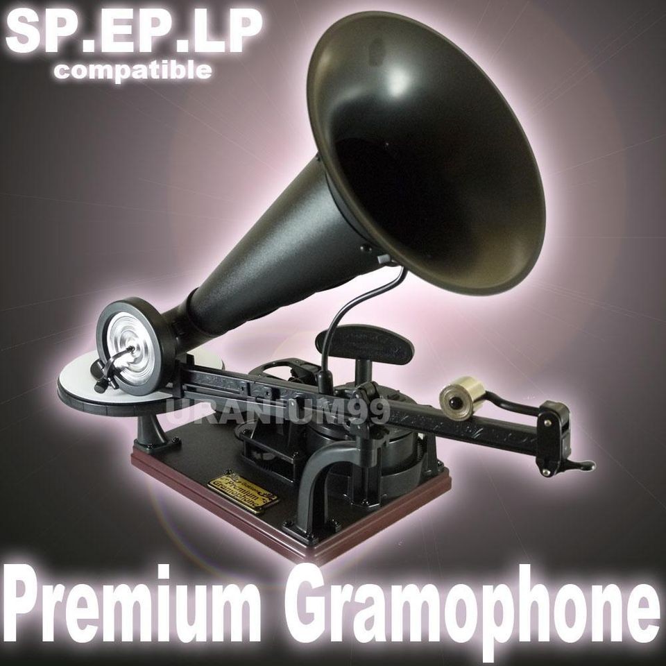 Gakken DIY Wind Up Premium Gramophone Otona no Kagaku