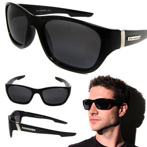 Biohazard Retro Goggle Style Mens Designer Sunglasses Celebrity Shades