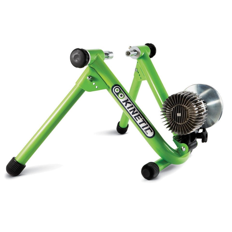 Kurt Kinetic Road Machine Fluid Trainer Green With DVD