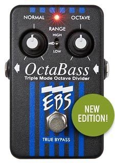 EBS OCTABASS BASS GUITAR OCTAVER / OCTAVE PEDAL   NEW