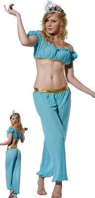 Arabian Princess Aladdin Genie Jasmine Women Costume 6   8