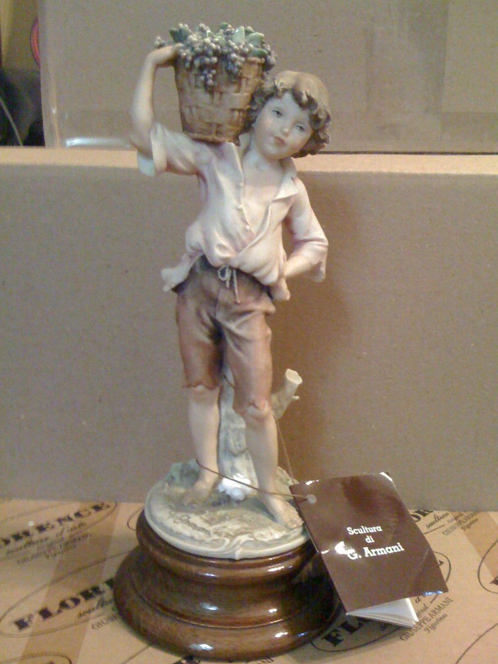 Armani Statue   Boy with Grapes (retired)