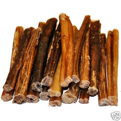 25  6 STANDARD ALL NATURAL BULLY STICKS Dog Chew Treat