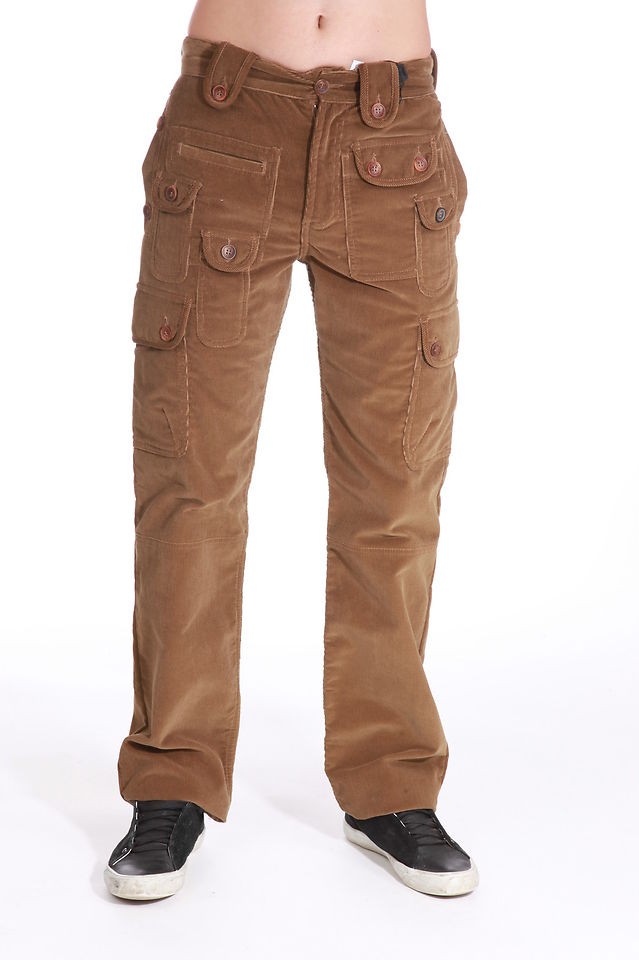 Mens Velvet Pants BROWN RP0414 Sz 50,44,56