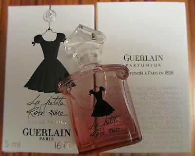 Guerlain Paris La Petite Robe Noire Eau de Parfum Mini Fragrance ~ .16 