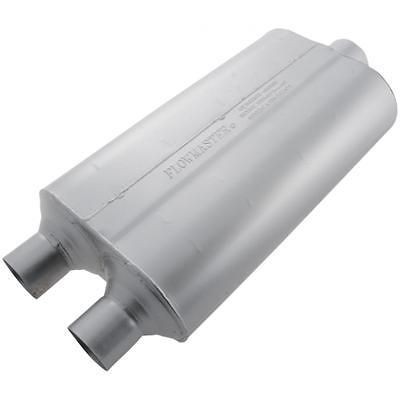 Flowmaster Super 50 Series Muffler 2.25 Dual Inlet 3 Center Outlet