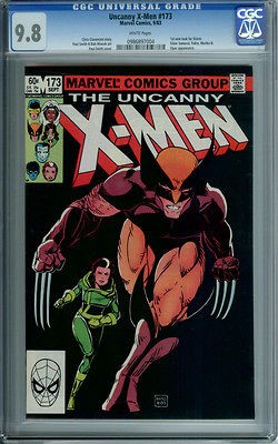 UNCANNY X MEN XMEN #173 CGC 9.8 WHITE PAGES 1st STORM NEW COSTUME WOW 