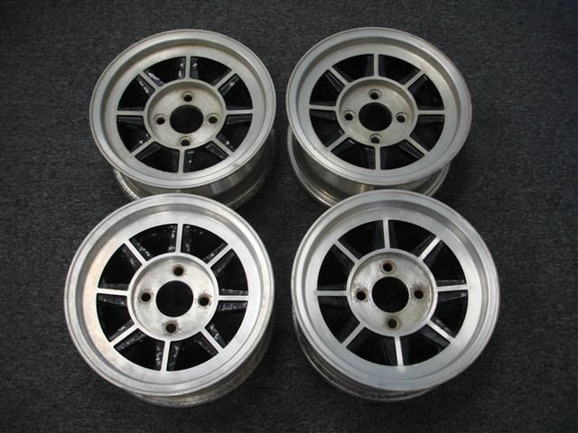 HAYASHI RACING WHEELS RIMS 14x6.0 +7 +13 OFFSET 4x114.3 TOYOTA COROLLA 