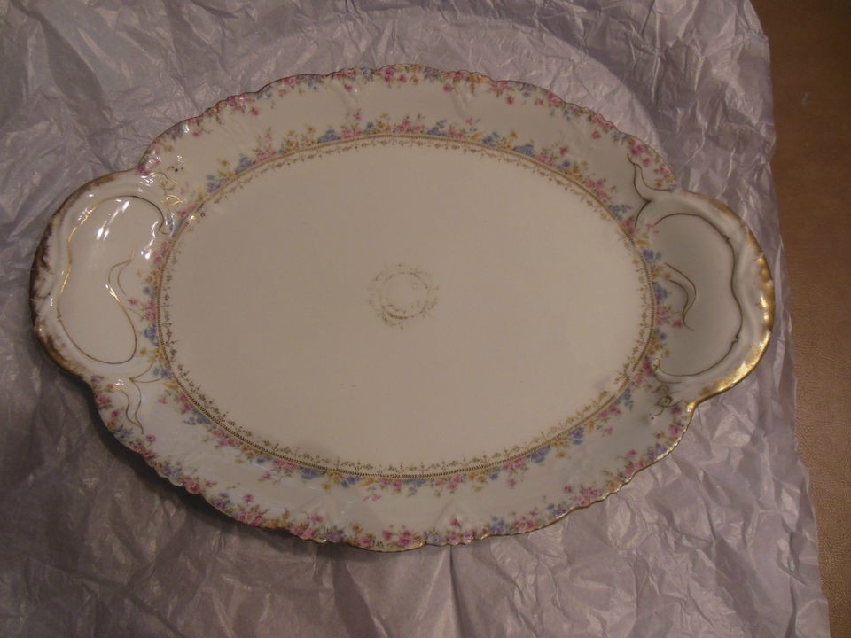 Vintage Theodore Haviland Limoge China  Pattern H1551 Havaland 18.5 