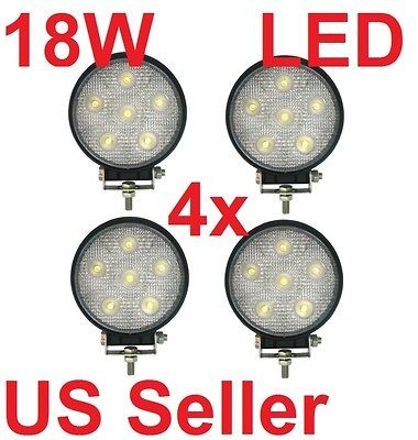 18W High Power LED Work Light Lamp Driving ATV UTV Offroad Jeep 