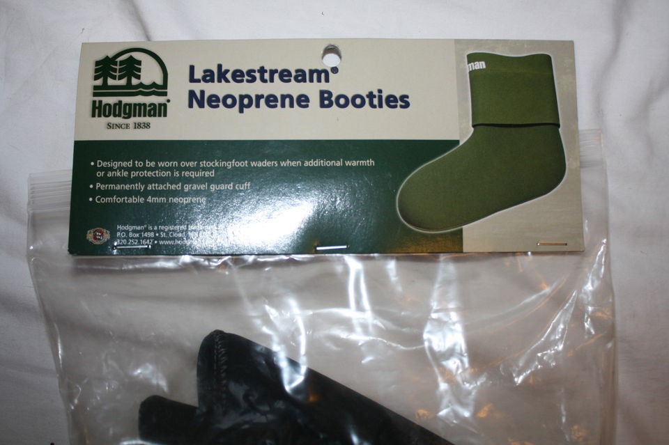 NIP HODGMAN LAKESTREAM NEOPRENE BOOTIES~MEDIUM​~3MM~GREEN~CHE​AP