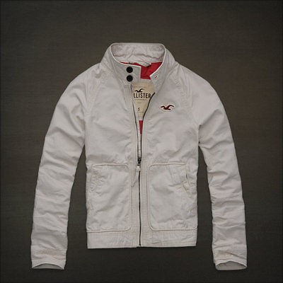 NWT Hollister (by Abercrombie) Mens Outdoor Jacket Coat Beige Sto​ne 