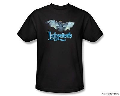 Licensed Jim Henson David Bowie Labyrinth Title Sequence Adult Shirt S 