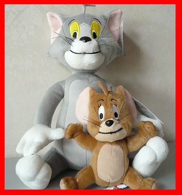 12 Tom And 7 Jerry Plush Doll Soft Toy –100% BRAND NEW & with TAG