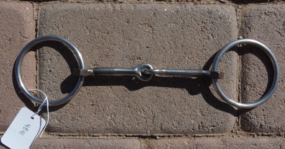 Handmade Loose Ring Snaffle Bit Nut Hardware