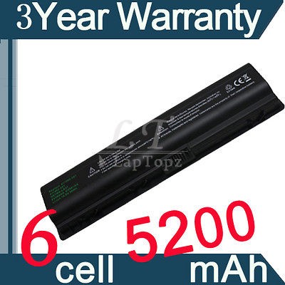 6Cell Laptop Battery for HP Compaq DV2000 DV6000 V3000 V6000 C700 F500 