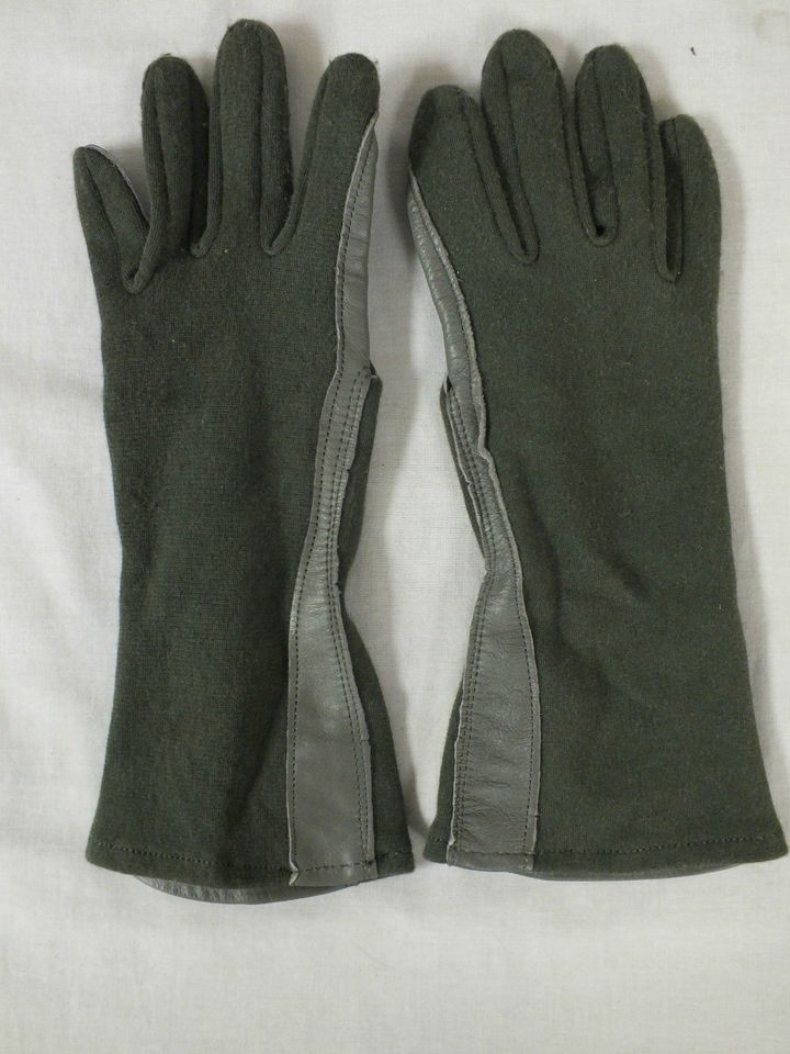 HAWKEYE FLYERS NOMEX SUMMER GLOVES GS/FRP 2 SAGE GREEN GENUINE US 