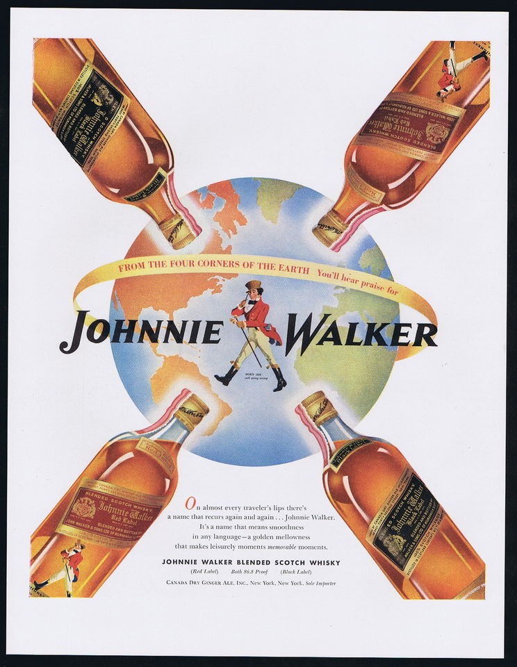 johnnie walker vintage bottle