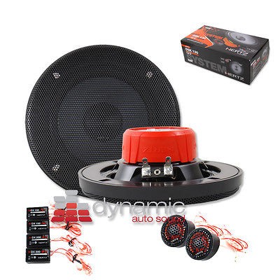 HERTZ DSK 130 5 1/4 CAR AUDIO 2 WAY COMPONENT SPEAKER SYSTEM DSK 130 