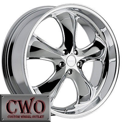 20 Chrome Incubus Shylock Wheels Rims 5x114.3 5 Lug Altima Maxima 