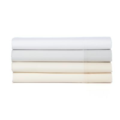 HUDSON PARK Luxe Collection Egyptian Cotton Percale QUEEN Fitted Sheet 