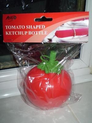 RETRO STYLE, TOMATO SHAPED KETCHUP SAUCE BOTTLE/DISPENSERLOT 2