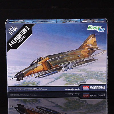 4E PHANTOM 2 II Academy Model Kit Fighter Army Aircraft Plane 1/144